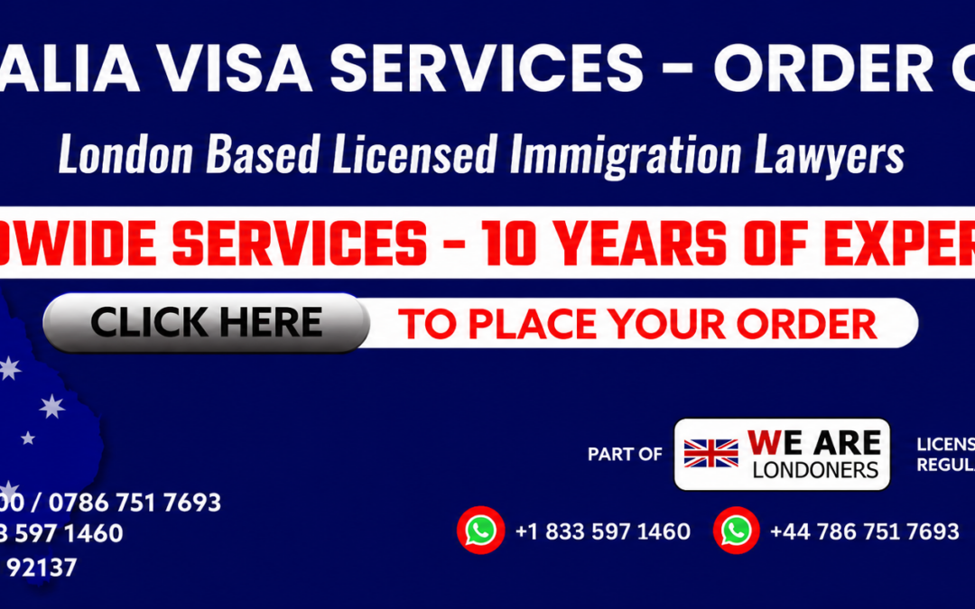Australia Visa Agency in London